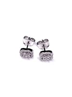 Orecchini Stocco Gioielli Donna in Argento Zircone ORA 451 - ORA 451